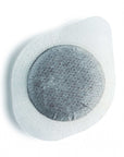Single Lucaffé Blucaffé espresso pod in white filter, designed for premium Italian coffee experience.